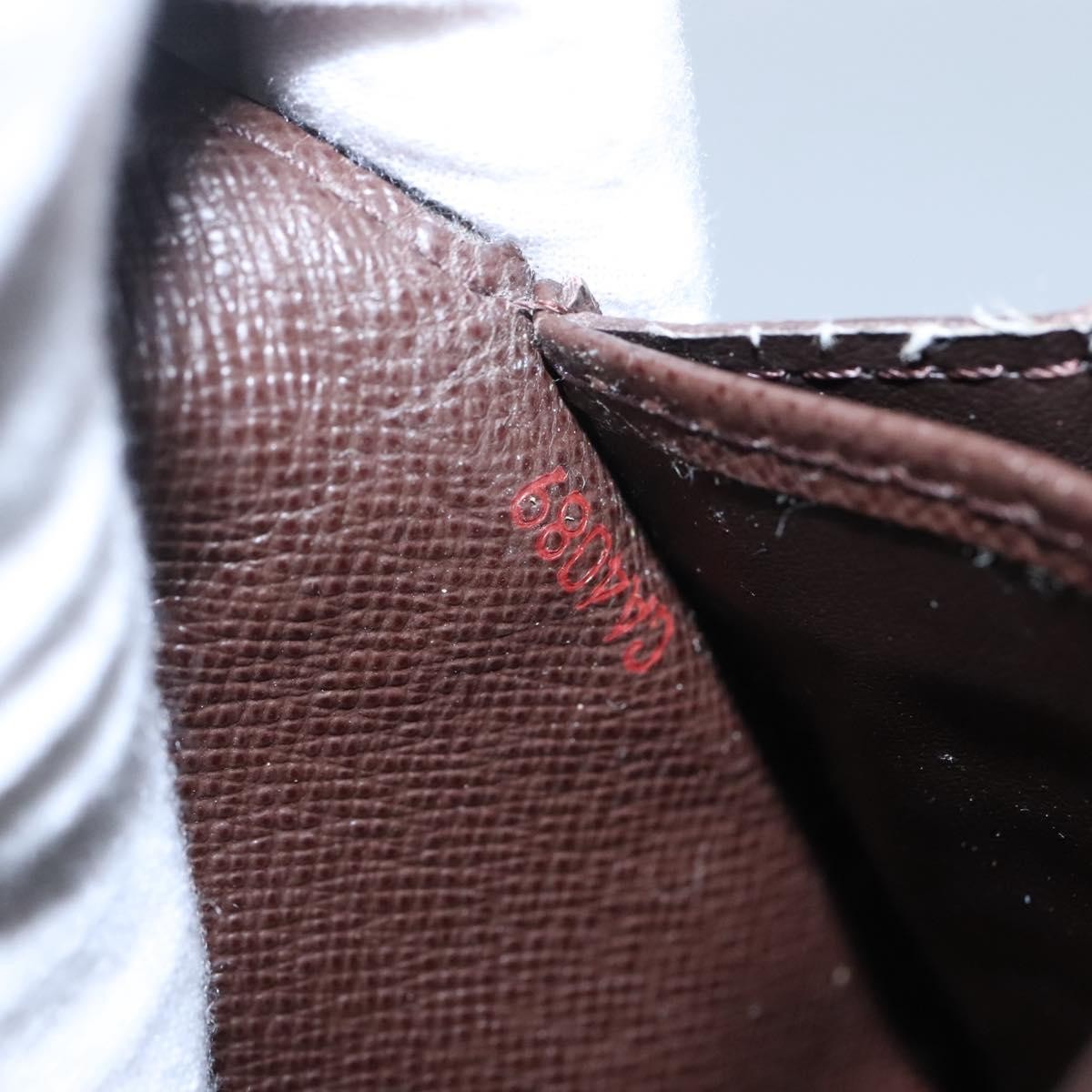 Louis Vuitton Sistina Wallet Damier, BROWN, CANVAS, Wallets