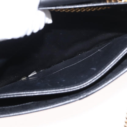 Christian Dior Vintage Shoulder Bag Leather, Black, Leather, Shoulder Bag