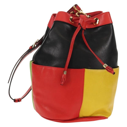 Celine Vintage Bucket Bag Leather, MULTICOLOUR, LEATHER, Shoulder bag