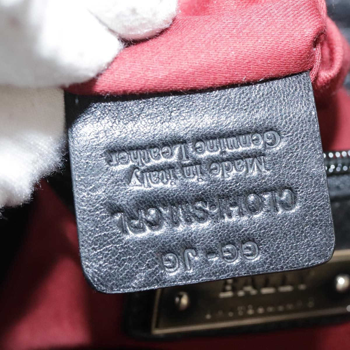 Bally Vintage Shoulder Bag Leather, BLACK, LEATHER, Shoulder bag