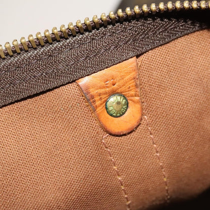 Louis Vuitton Keepall Bag Monogram Canvas, BROWN, CANVAS, Travel bag