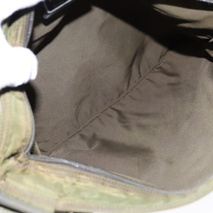 Prada Flat Messenger Bag Tessuto, KHAKI, NYLON, Shoulder bag