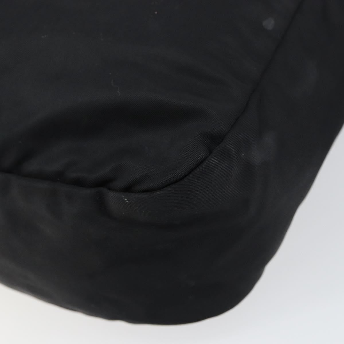 Prada Front Pocket Messenger Bag Tessuto, BLACK, NYLON, Shoulder bag