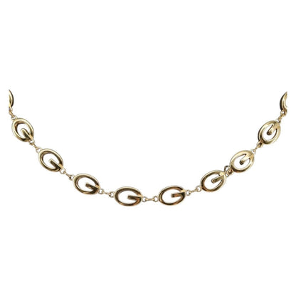 Givenchy Rounded G Link Choker Necklace Metal, GOLD, METAL, Necklace