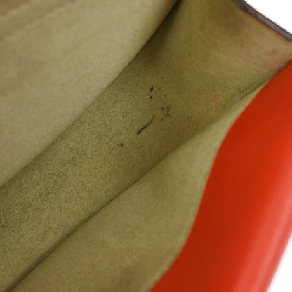 Chloe Georgia Crossbody Bag Leather, RED, LEATHER, Shoulder bag