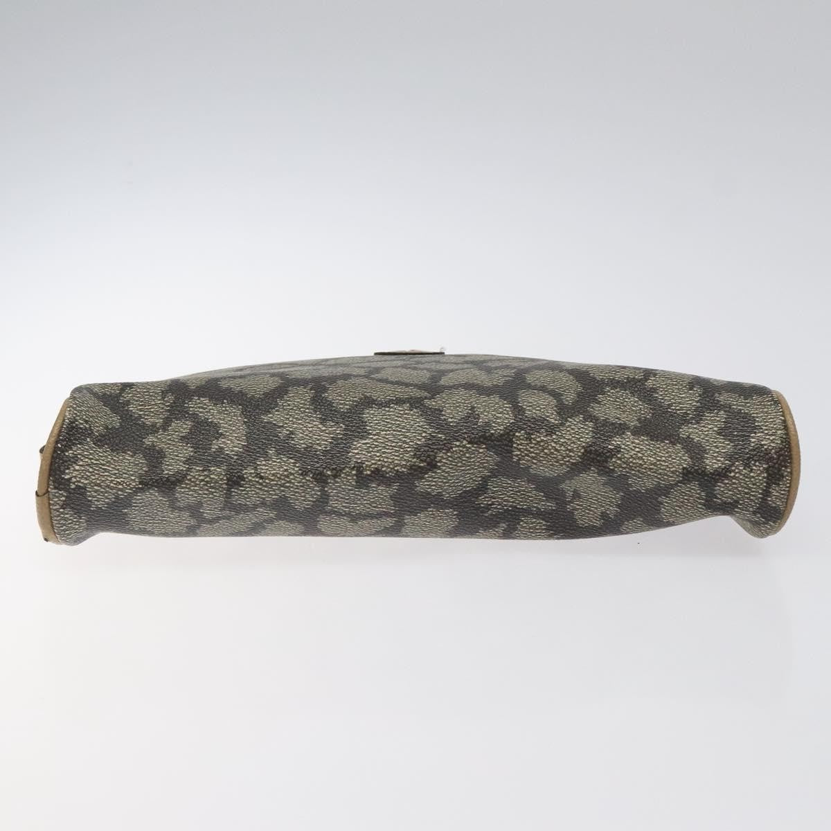 Saint Laurent Vintage Clutch PVC, BROWN, PVC, Clutche & pouche