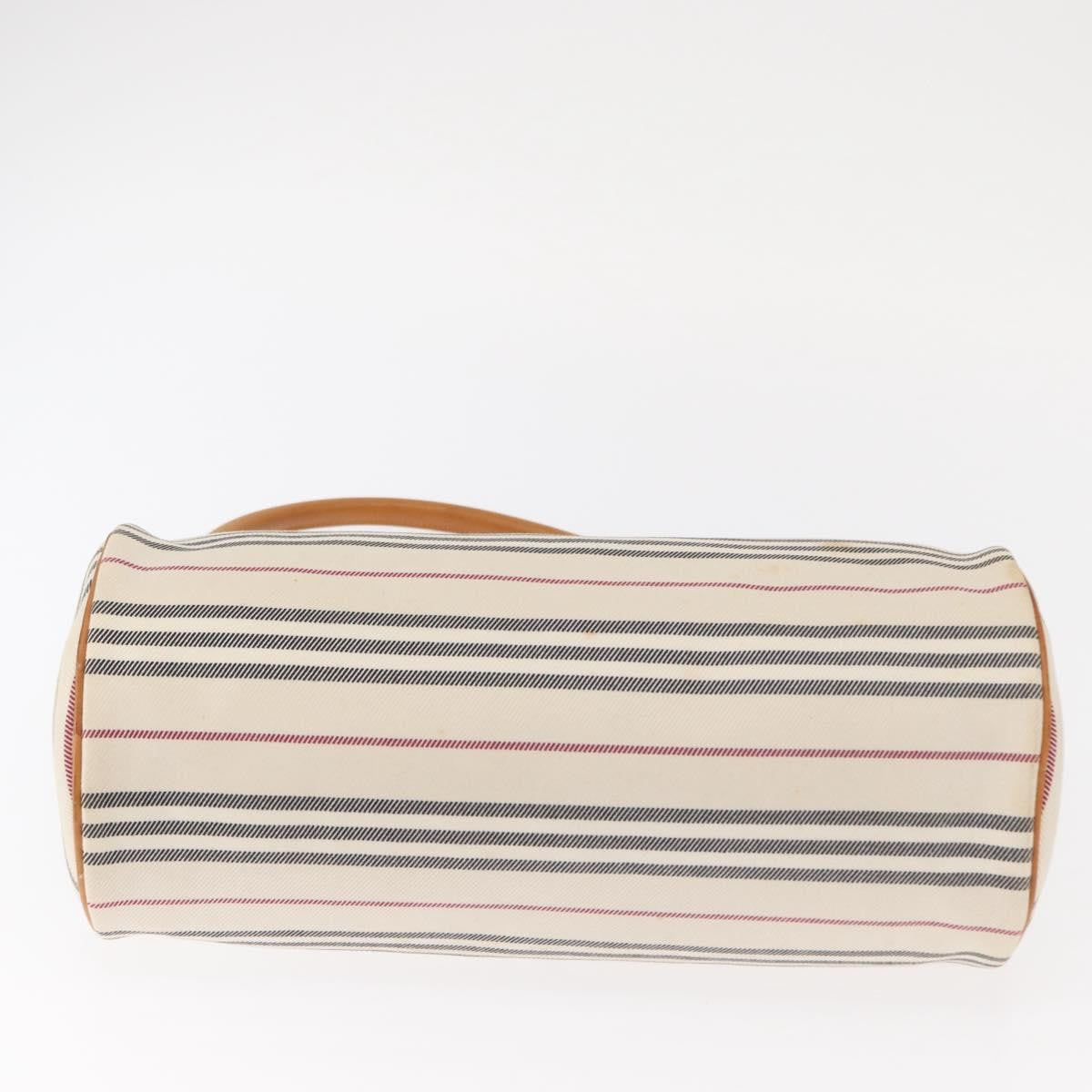 Burberry Vintage Handbag Canvas, BEIGE, CANVAS, Handbag