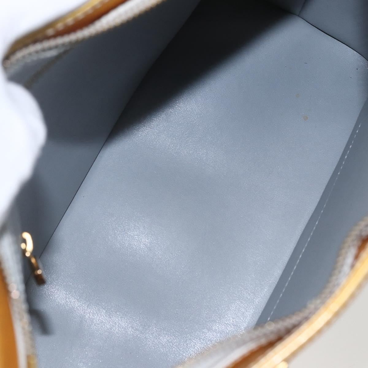 Louis Vuitton Houston Handbag Monogram Vernis, BEIGE, PATENT_LEATHER, Tote bag