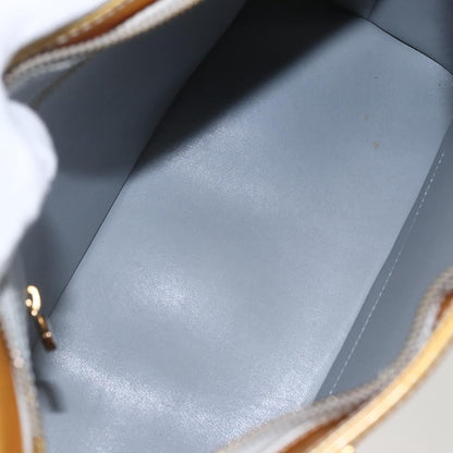 Louis Vuitton Houston Handbag Monogram Vernis, BEIGE, PATENT_LEATHER, Tote bag