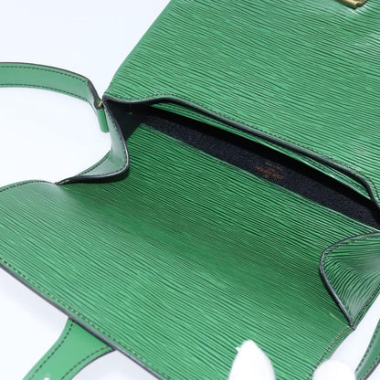 Louis Vuitton Cartouchiere Handbag Epi Leather, GREEN, LEATHER, Shoulder bag