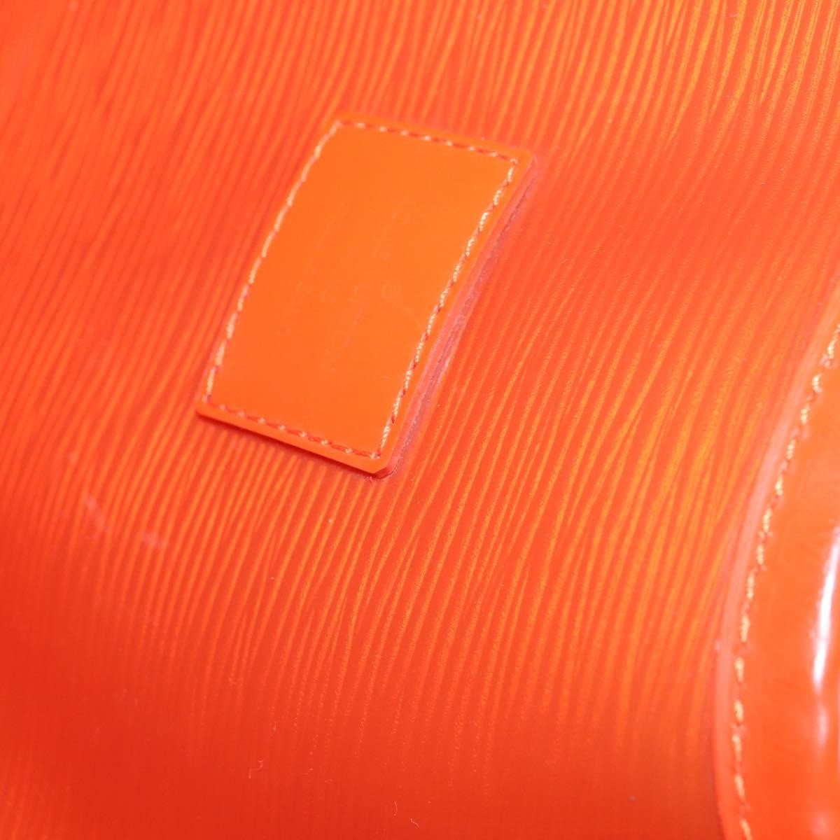 Louis Vuitton Plage Lagoon Bay Handbag Vinyl Epi Leather, ORANGE, LEATHER, Tote bag