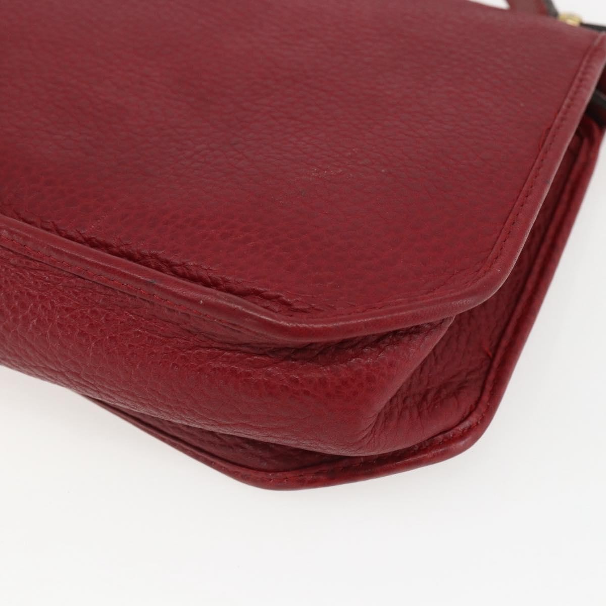 Christian Dior Vintage Handbag Leather, RED, LEATHER, Handbag