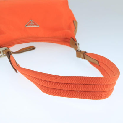Prada Vintage Shoulder Bag Tessuto, ORANGE, NYLON, Shoulder bag