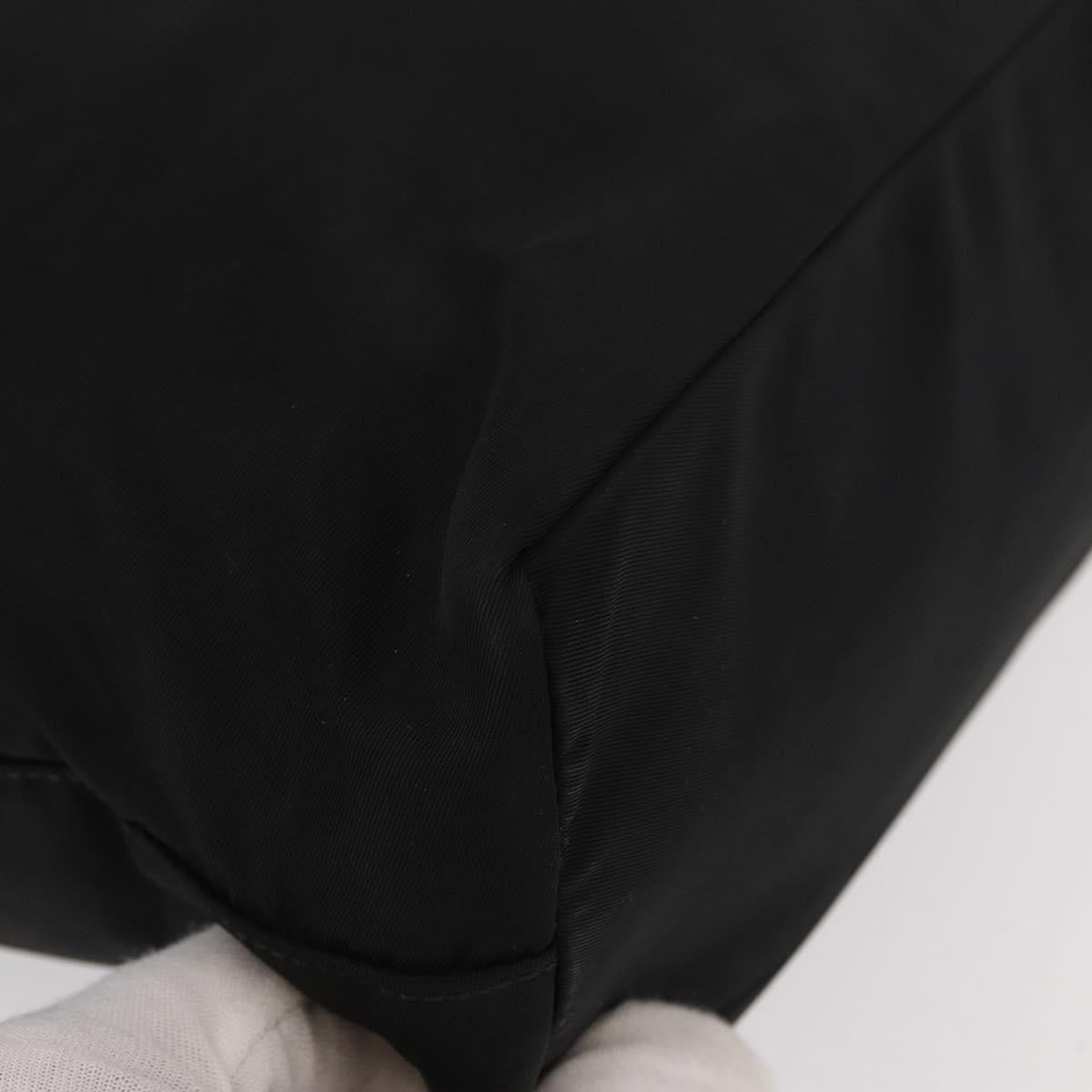 Prada Vintage Tote Nylon, BLACK, NYLON, Tote bag