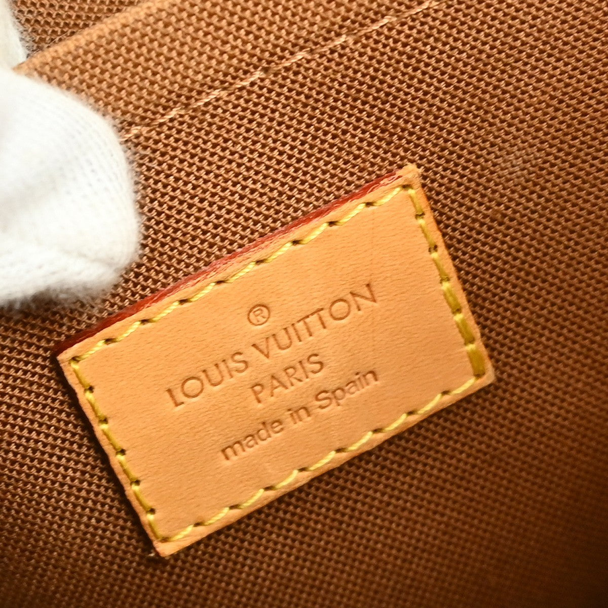 Louis Vuitton Odeon Handbag Monogram Canvas, BROWN, CANVAS, Shoulder bag