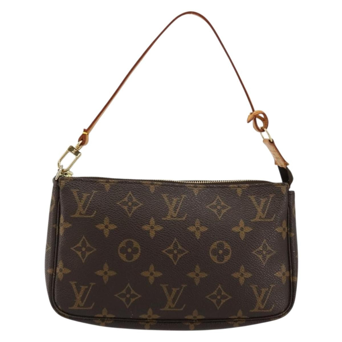 Louis Vuitton Pochette Accessoires NM Monogram Canvas, Brown, Canvas, Clutch