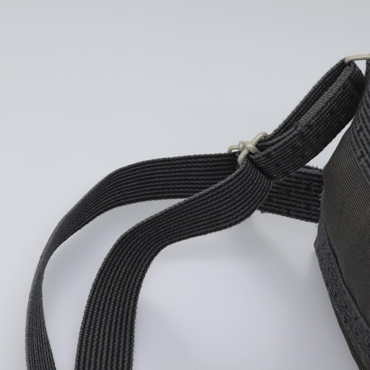 Hermes Herline Backpack Canvas, GRAY, CANVAS, Backpack