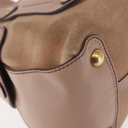 Salvatore Ferragamo Gancini Tote Leather, PINK, LEATHER, Tote bag