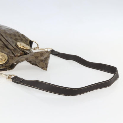 Gucci Hysteria Convertible Top Handle Bag GG Coated Canvas, BEIGE, CANVAS, Handbag