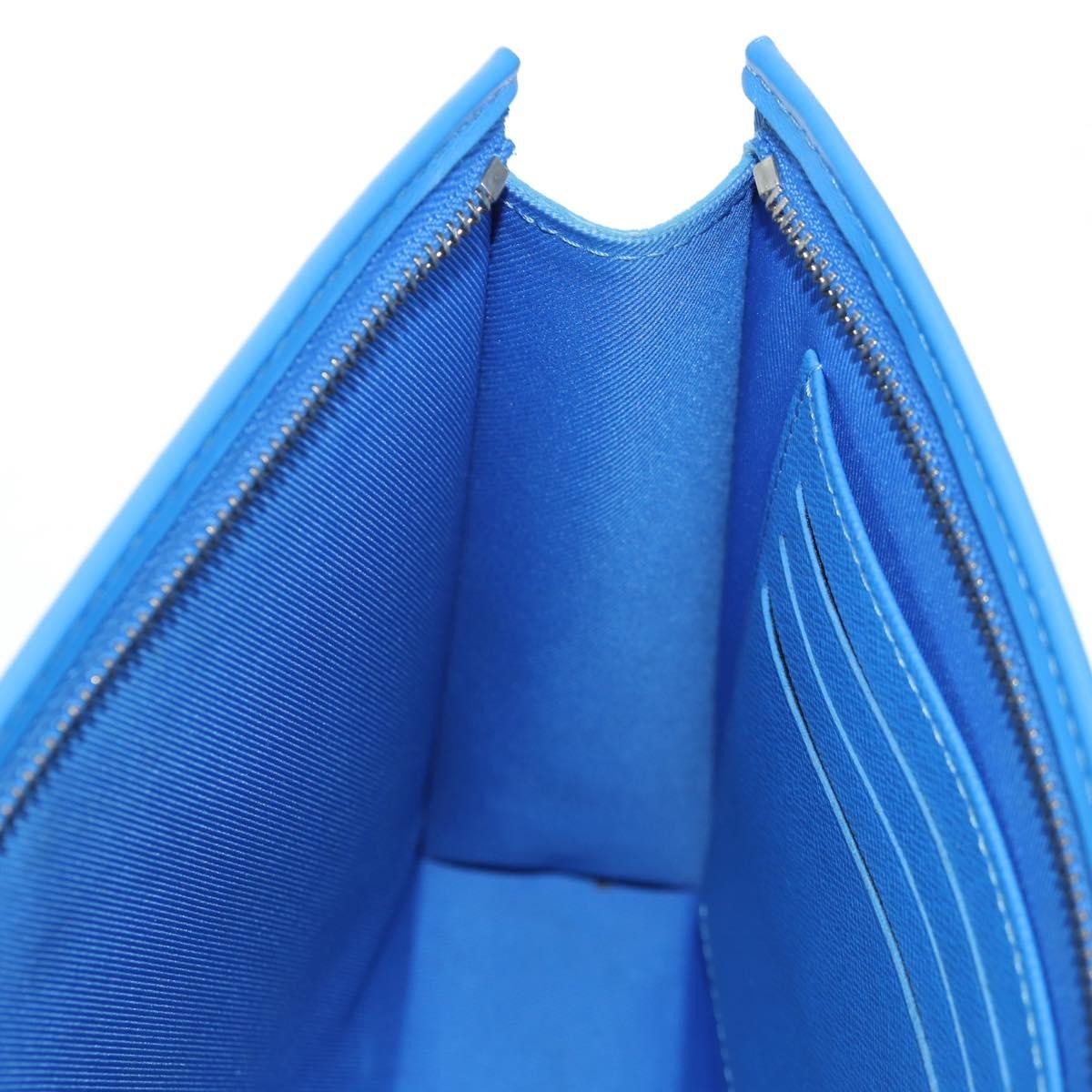 Louis Vuitton Pochette Voyage Limited Edition Monogram Clouds, BLUE, PVC, Clutche & pouche