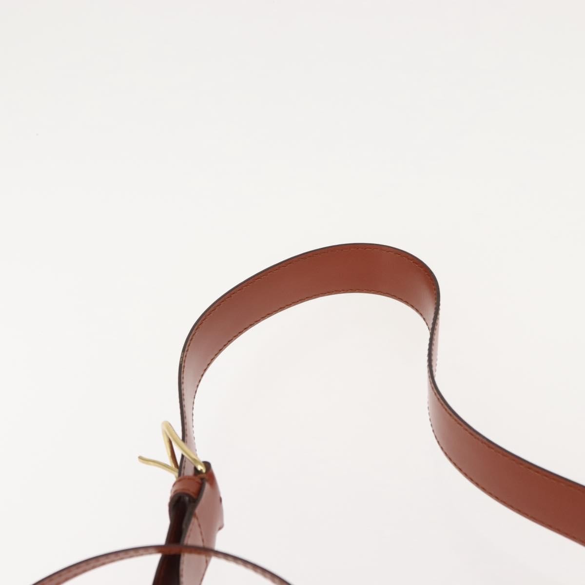 Louis Vuitton Vintage Sac d'Epaule Handbag Epi Leather, BROWN, LEATHER, Shoulder bag