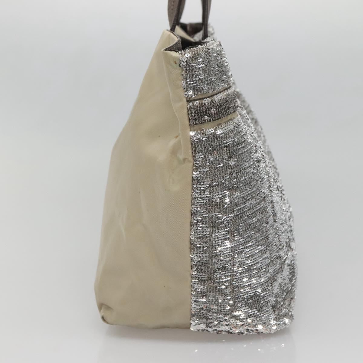 Salvatore Ferragamo Vala tote Nylon, SILVER, NYLON, Tote bag