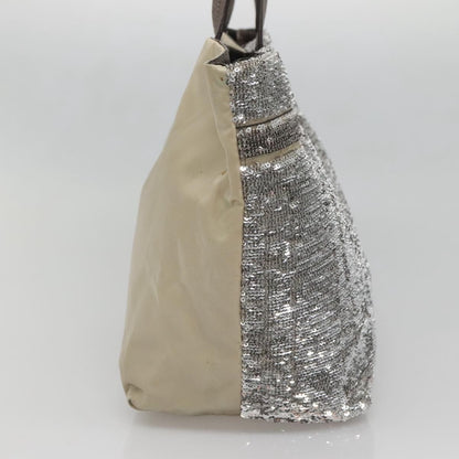 Salvatore Ferragamo Vala tote Nylon, SILVER, NYLON, Tote bag