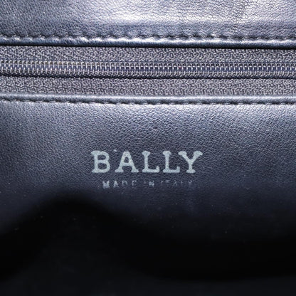 Bally Vintage Handbag Quilted Leather, Black, Leather, Handbag