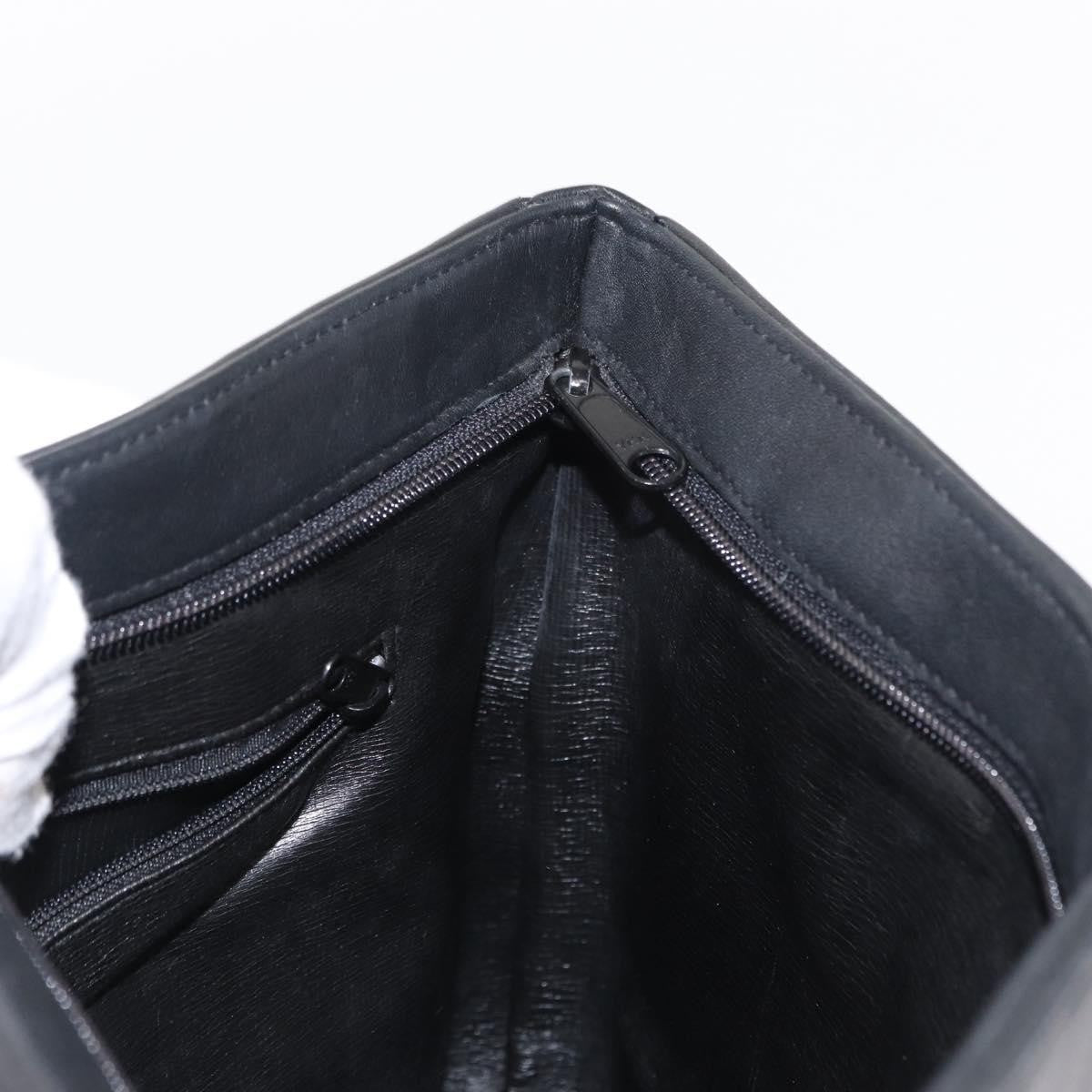 Givenchy Vintage 4G shoulder bag Leather, BLACK, LEATHER, Shoulder bag