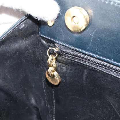 Salvatore Ferragamo Convertible Vara Bow Tote Leather, NAVY, LEATHER, Handbag