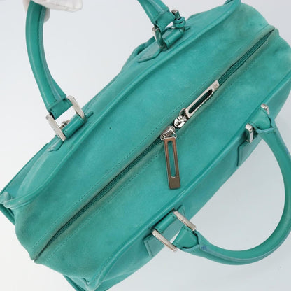 Loewe Amazona Bag Suede, TURQUOISE, SUEDE, Handbag