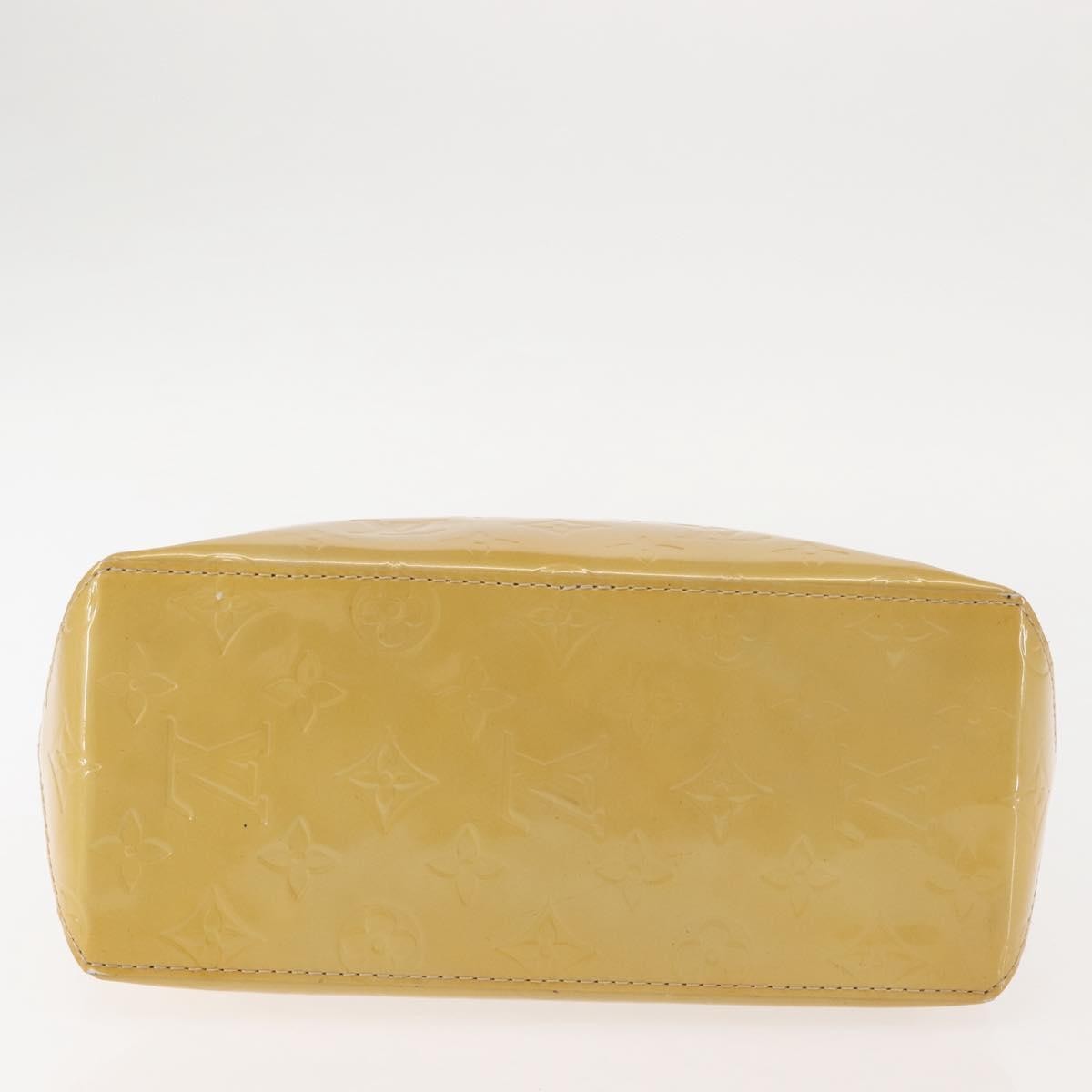 Louis Vuitton Reade Handbag Monogram Vernis, BEIGE, PATENT_LEATHER, Handbag