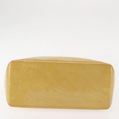 Louis Vuitton Reade Handbag Monogram Vernis, BEIGE, PATENT_LEATHER, Handbag