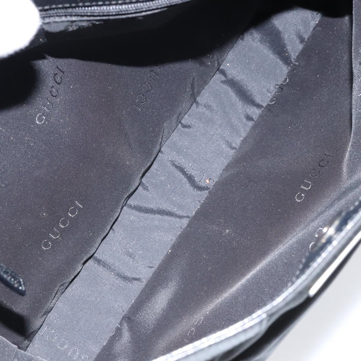 Gucci Vintage Shoulder Bag Nylon, BLACK, NYLON, Shoulder bag