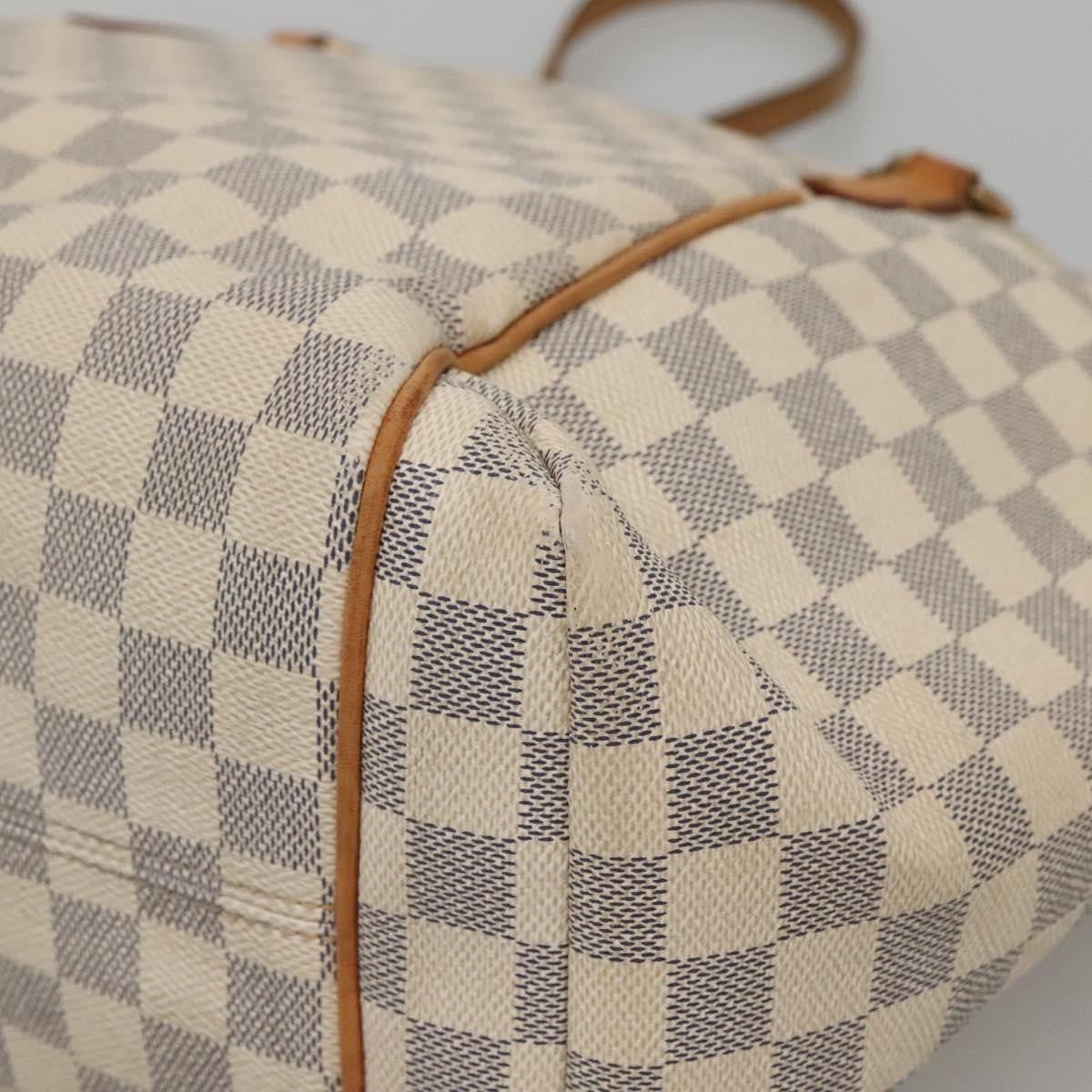 Louis Vuitton Totally Handbag Damier, WHITE, CANVAS, Tote bag