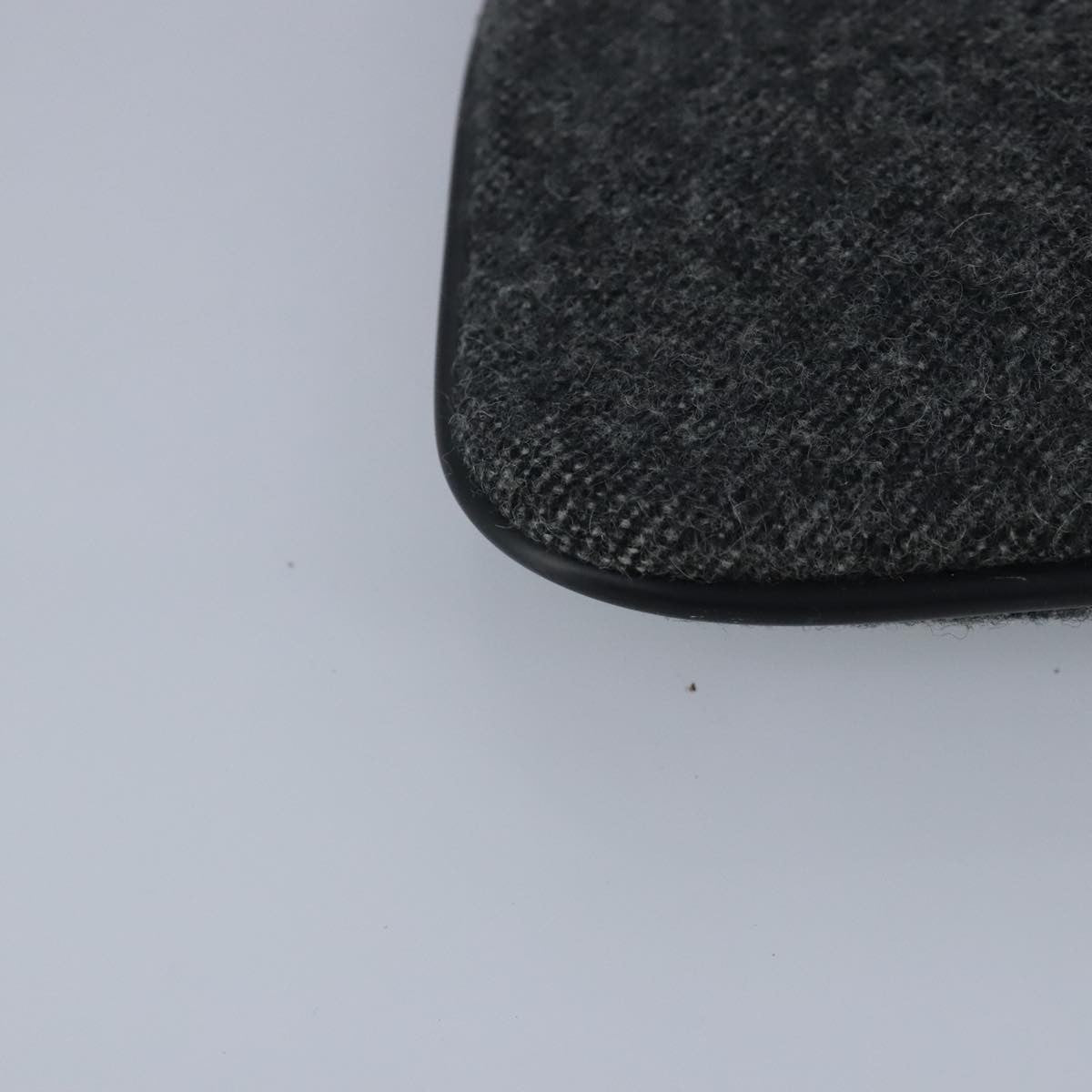 Prada Sport pouch Wool, BLACK, WOOL, Clutche & pouche