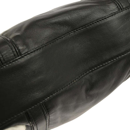 Loewe Vintage Anagram Tote Leather, BLACK, LEATHER, Tote bag