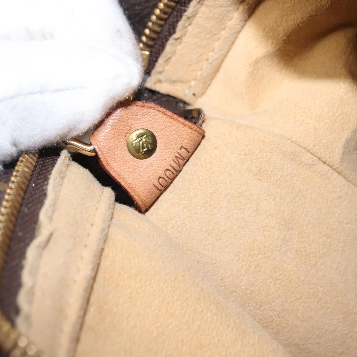 Louis Vuitton Looping Handbag Monogram Canvas, BROWN, CANVAS, Shoulder bag