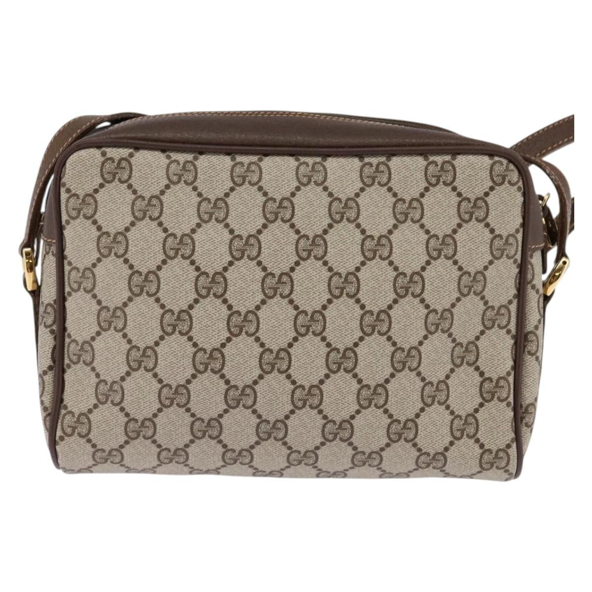 Gucci Ophidia Shoulder Bag GG Canvas, BEIGE, CANVAS, Shoulder bag