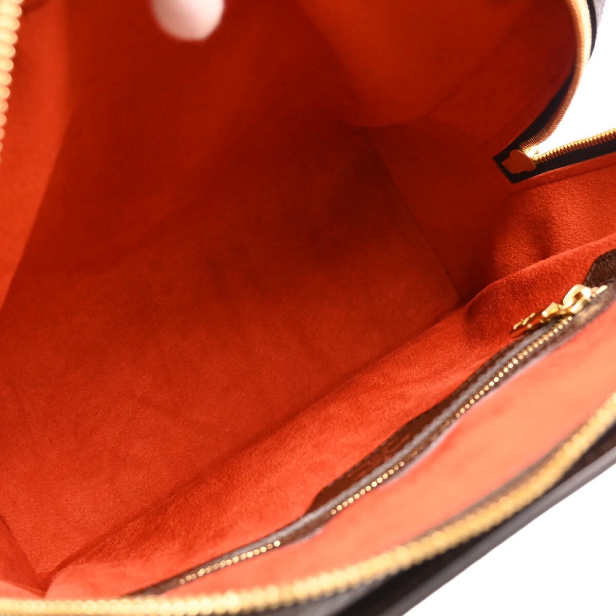 Louis Vuitton Triana Bag Damier, BROWN, CANVAS, Handbag