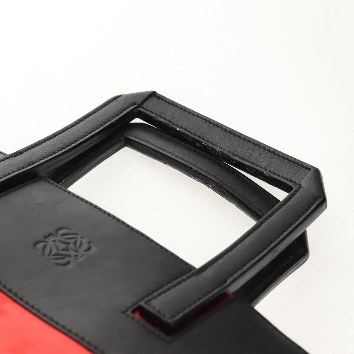 Loewe Anagram Backpack Canvas, BLACK, CANVAS, Backpack