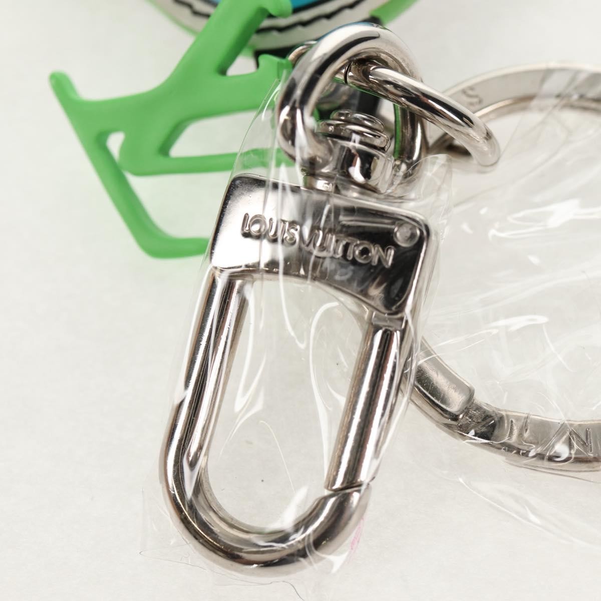 Louis Vuitton Rabbit Bag Charm Epi Leather and Fur, BLUE, LEATHER, Charms and Keychains