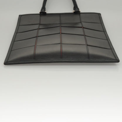 Louis Vuitton Epi Stretch Silver Fizz handbag Epi Stretch, BLACK, LEATHER, Handbag