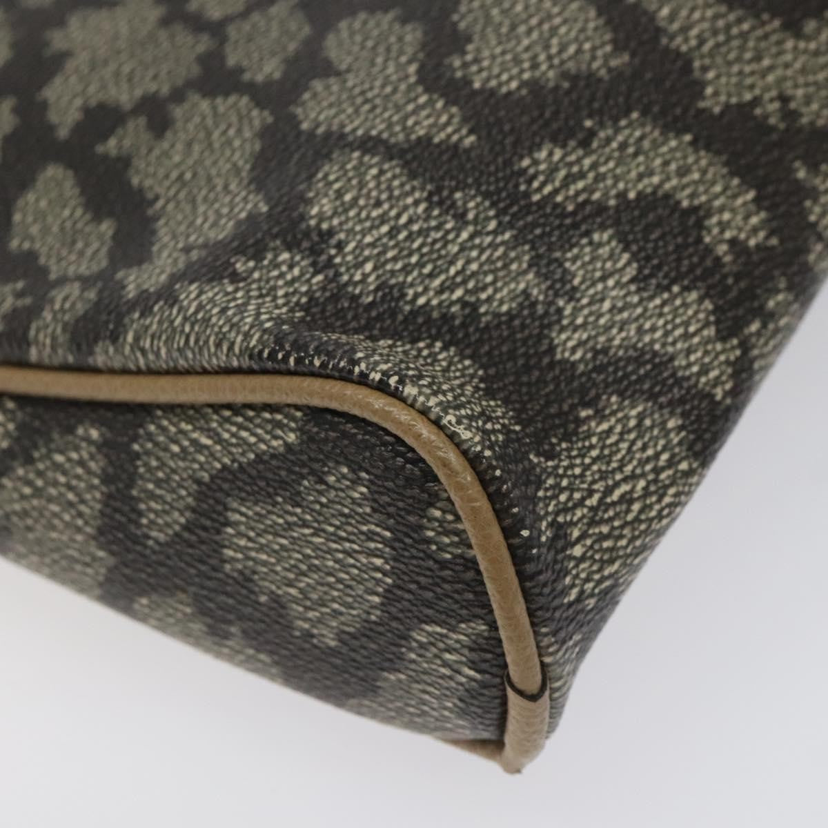 Saint Laurent Vintage Clutch PVC, BROWN, PVC, Clutche & pouche