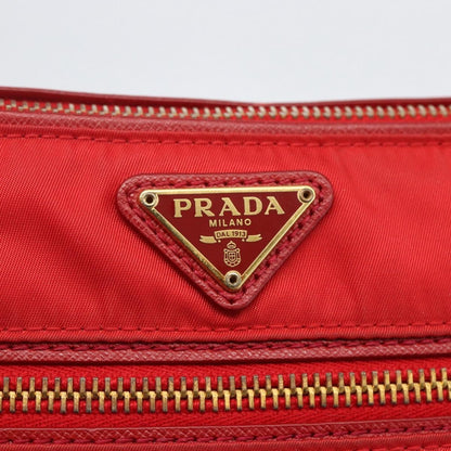 Prada Vintage Shoulder Bag Tessuto, RED, NYLON, Shoulder bag