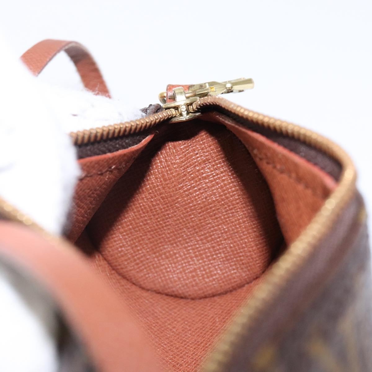 Louis Vuitton Papillon Pochette Monogram Canvas, BROWN, CANVAS, Handbag