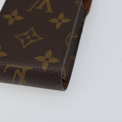 Louis Vuitton Etui Cigarette Case Monogram canvas, BROWN, CANVAS, Wallets