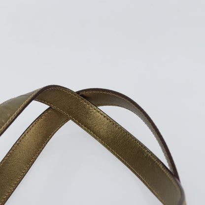 Prada Bowler Bag Canvas with Leather, BEIGE, CANVAS, Handbag