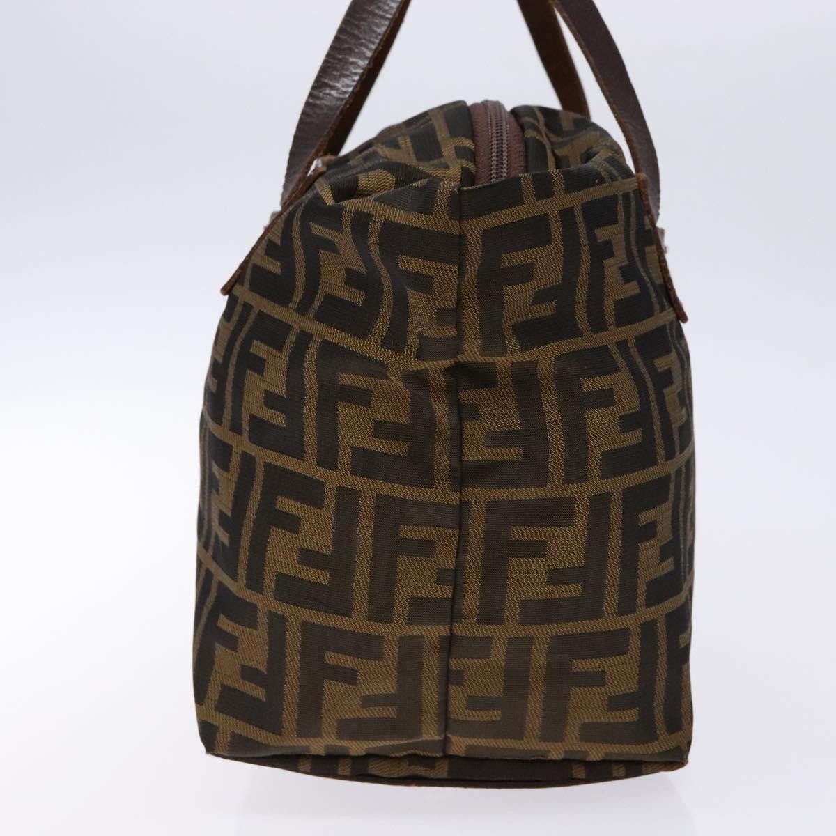 Fendi Vintage Zucca Zucca canvas, BROWN, CANVAS, Handbag