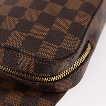 Louis Vuitton Geronimos Waist Bag Damier, BROWN, CANVAS, Shoulder bag